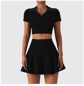 Venta al por mayor de uniformes de netball de diseño personalizado para equipo de deporte de las mujeres vestidos de netball de equipo personalizado tenis Pickleball desgaste uniforme de las mujeres - Product Image 4