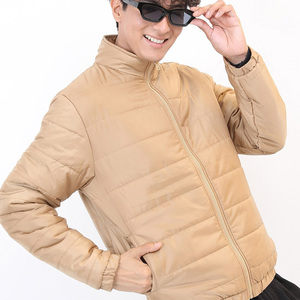 Veste matelassée à capuche pour homme, coupe-vent, imperméable, respirante, matelassée, rembourrée, 100% polyester - Product Image 5