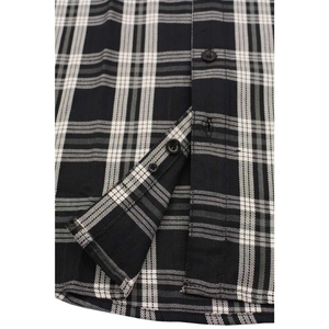 Chemise pour homme en coton, élégante, formelle, à séchage rapide, décontractée, à carreaux - Product Image 6