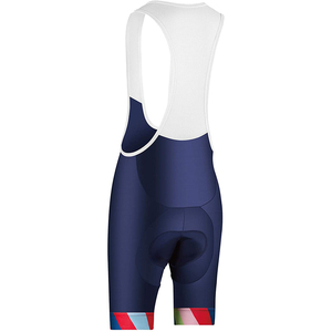 KATBROS INDUSTRY Cuissard de cyclisme pour homme bleu et blanc, séchage rapide, respirant, style ajusté avec poche, en Spandex et Nylon - Product Image 3