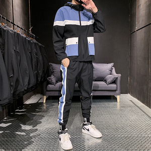 Fabricant de nouveaux modèles de haute qualité à la mode pour hommes prix bon marché Survêtement pour hommes jogging en nylon pour adultes - Product Image 4