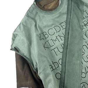 Bajo MOQ Hecho en fábrica Mejor calidad Hombres Serigrafía Camisetas Precio competitivo Tela de algodón Hombres Serigrafía Camisetas - Product Image 5