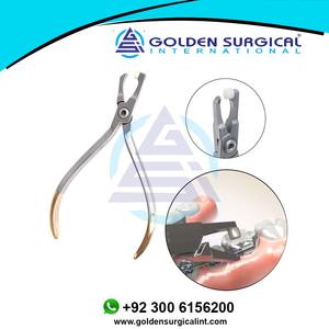 Alicates de ortodoncia, alicates de corte de extremo distal, cortador de ligaduras, pinzas para quitar bandas, juego dental de acero inoxidable, instrumentos quirúrgicos - Product Image 4