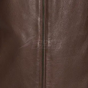 Chaqueta de Cuero de Invierno para Hombre, Nuevo Diseño, con Logotipo Frontal y Patrón de Letras, Color y Diseño Personalizables - Product Image 6