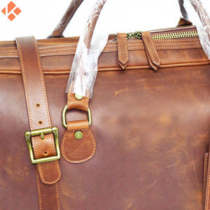 Offre Spéciale sac de sport en cuir véritable de haute qualité pour hommes sac de voyage - Product Image 4