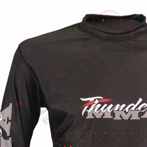 Rashguard Personalizado de MMA BJJ Unisex, Totalmente Sublimado, Transpirable, de Secado Rápido, Antibacteriano, Ropa de Artes Marciales, Entrenamiento Personalizado - Product Image 3