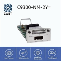 C9300-NM-2Y= Module réseau Cisco Switch Catalyst 9300 2 ports 25G SFP28, bande passante d'aggregation 50G, neuf, original, scellé