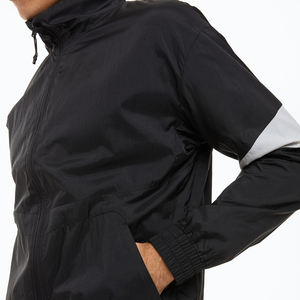 Veste coupe-vent légère pour le sport formel et l'entraînement décontracté/Veste à capuche en coton doux pour hommes avec logo personnalisé - Product Image 6