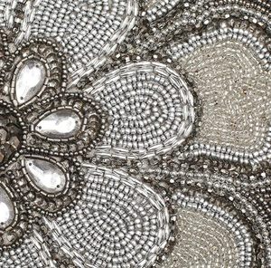 Handcrafted Beaded Placemats Jute <b>Cloth</b> Material New Model Dining <b>Table</b> Wedding Christmas Decoration Family Gatherings Parties - Product Image 4