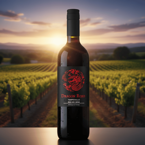 Rượu vang đỏ khô Dragon Rojo 100% Tempranillo 12% Vol Rượu vang Tây Ban Nha 075Lt Từ Castilla La Mancha - Product Image 4