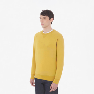 Sweat-shirt à manches régulières pour homme en coton 100% imprimé OEM avec broderie 3D, logo personnalisé, coupe oversize, fermeture éclair, effet délavé - Product Image 5