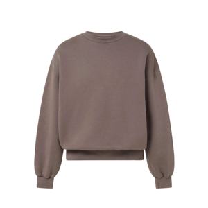 เสื้อสเวตเตอร์ผ้าฝ้าย100% มีฮู้ดโอเวอร์ไซส์หรูหราโลโก้ออกแบบได้ตามต้องการสำหรับฤดูหนาว - Product Image 2