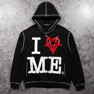 Sudadera con capucha personalizada OEM de alta calidad para hombre de invierno de punto sólido con cremallera polar con impresión de descarga - Product Image 4