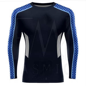 Mejor Precio al por mayor Sublimación Impreso Rash Guard Personalizado Peking Poliéster Material Ropa - Product Image 4