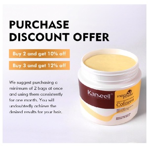 Mascarilla Capilar Premium Karseell con Proteína y Colágeno, Tratamiento Acondicionador Profundo para Hidratar, Nutrir, Suavizar y Cuidar el Cabello - Product Image 3