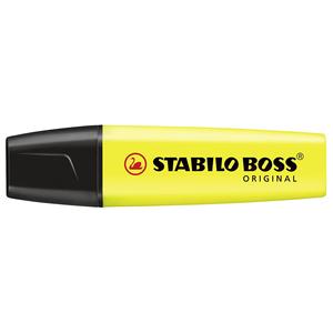 Pour STABILO, pour le surligneur jaune Stabilo Boss, lot de 10 - Product Image 2