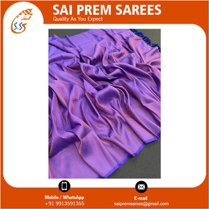 Saris de seda Kuber Pattu Softy de calidad superior para mujer, ropa de fiesta de boda; ropa india de moda para adultos, ocasiones especiales - Product Image 5