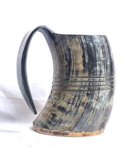 Listado de taza de cuerno para beber y diseño único con uso de alta calidad para whisky, cerveza, taza de cuerno para beber de Falak World Export - Product Image 5