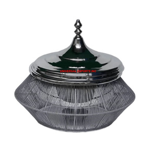 Casserole en acier inoxydable de designer, design créatif, fabrication artisanale, taille personnalisée, chauffe-plats en métal fantaisie - Product Image 6