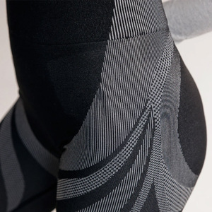 ชุดกางเกงโยคะออกกำลังกายเอวสูงสำหรับผู้หญิงเลกกิ้งออกกำลังกายไร้รอยต่อระบายอากาศได้พิมพ์ลายศิลปะ - Product Image 4