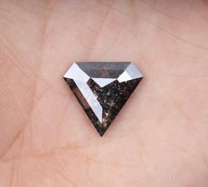 Indian <b>Diamond</b> Exporter's Pentagon Cut Salt Pepper <b>Diamond</b> for Engagement & Wedding Rings IGI Certified <b>Diamond</b> Business - Product Image 3