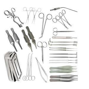 Ensemble de chirurgie de la fistule av de haute qualité ensemble d'instruments chirurgicaux pour la fistule artério-veineuse de 30 pièces en acier inoxydable germen - Product Image 2