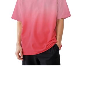 Camiseta de manga corta oversize de hip hop de alta calidad con hombros caídos, efecto desgastado por el sol, personalizada, de gran gramaje, ¡gran oferta! - Product Image 5