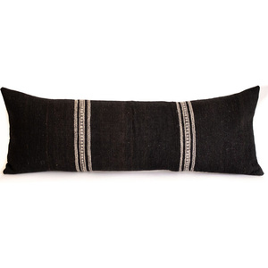 Handwoven Soft Custom Size Decorative Wool Pillows Long Lumbar Couch <b>Covers</b> Cozy Comfort Wool Living Decor for Hotels - Product Image 1