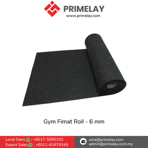 Rollos de goma para suelo de gimnasio de EPDM antideslizantes de 6mm de calidad superior, gran venta con precio competitivo Fitmat - Product Image 4
