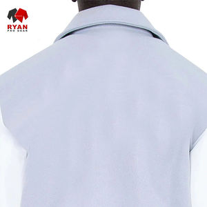 Veste universitaire pour homme en gros, boutonnière, fermeture éclair, col mandarin, coupe-vent, écologique, automne, rétro, couleur délavée, clash de couleurs, personnalisable - Product Image 6