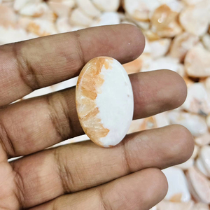 Colgante de colecita Rosa Natural de calidad AAA +, cabujón de piedras preciosas sueltas, lote de joyería fina, cabujón de piedras preciosas sueltas Scolectice - Product Image 1