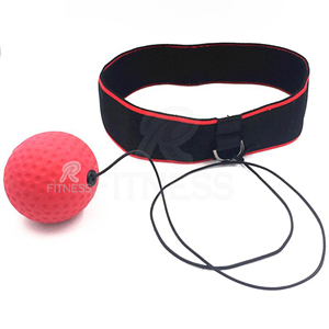 Pelota de Boxeo de Espuma de PU Personalizada para Gimnasio, Pelota de Velocidad y Reflejos con Diadema - Product Image 1