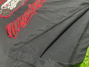 เสื้อยืดคอกลมผู้ชายปักลายใหม่ 280gsm สำหรับฤดูร้อน สไตล์สตรีทแฟชั่น ผ้าฝ้าย 100% ลายการ์ตูน แห้งเร็ว - Product Image 6