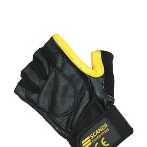 Gants de fitness sans doigts personnalisés violet bleu clair pour femmes équipement d'entraînement de gymnastique Logo du corps en cuir pour le cyclisme haltérophilie - Product Image 6