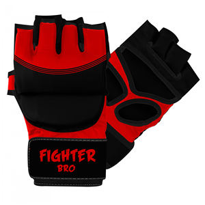 Guantes MMA con logotipo personalizado profesional Guantes de agarre para principiantes Guantes de entrenamiento de material PU Proveedor OEM - Product Image 5