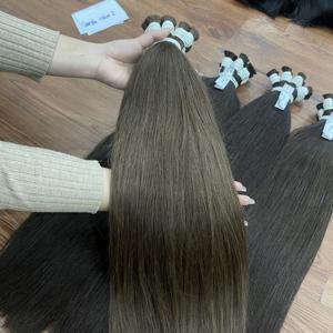 Cheveux naturels raides couleur bébé, extensions de cheveux humains vietnamiens, longueurs complètes, en stock maintenant – Meilleures ventes en gros - Product Image 4