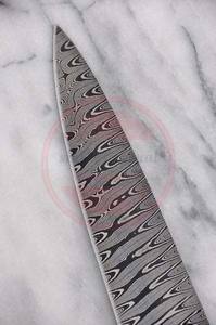 Couteau de chef de cuisine en acier damas de qualité supérieure couteau de chef fait main personnalisé avec manche en bois à vendre - Product Image 6