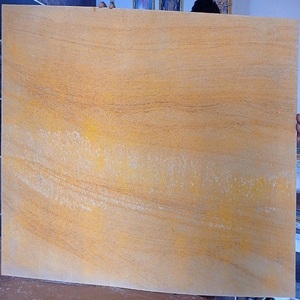 Placage de pierre de sable naturel panneaux de revêtement muraux décoratifs panneau de pierre de placage pierre de culture 2mm d'épaisseur 4X2 & 4X8 pieds - Product Image 3