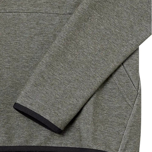 Sweats à capuche décontractés personnalisés pour hommes, 100% coton avec logo personnalisé, sweat à capuche en molleton à épaules tombantes - Product Image 6
