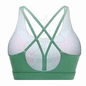 Soutien-gorge de sport Sexy pour femmes le plus vendu en gros modèle personnalisé taille réglable soutien-gorge de Fitness haute résistance - Product Image 3