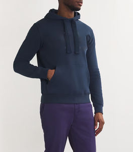 Sudadera con capucha de lana de peso pesado Premium Sudadera de Jersey personalizable con bolsillo de canguro y Capucha con cordón - Product Image 3