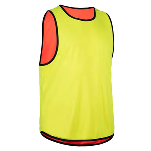 Reversible <b>Training</b> <b>Bibs</b> Vest Adult Unisex Sleeveless Round Neck Breathable Polyester Sports Mesh Soccer <b>Training</b> <b>Bibs</b> - Product Image 5