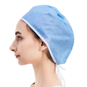 Cappelli per Infermieri Sala Operatoria Hubei Haixin, Forniture Dirette all'Ingrosso, Cappelli a Rete Soffici, Berretti per Medici Ospedalieri, Copricapi Chirurgici - Product Image 2