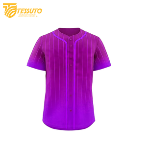 Vente chaude Vintage Best Sportswear Polyester Outdoor Baseball Jersey avec design cousu - Product Image 3