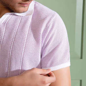 Polos respirants pour hommes, séchage rapide nouveau style tendance, polos Slim Fit unis sur mesure pour hommes, meilleures ventes - Product Image 3