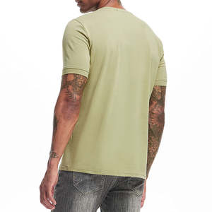 Al por mayor, con logotipo personalizado impreso, estilo urbano, con letras, anti-bolitas, corte holgado, poliéster/algodón, secado rápido, alta calidad, deportivo - Product Image 2