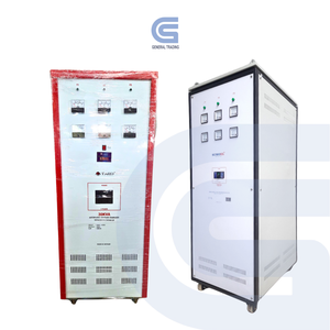 Stabilisateur de régulateur de tension triphasé de haute qualité avec cuivre de servomoteur automatique à courant continu de 15 KVA-600 KVA du Vietnam - Product Image 5