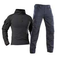 Lot de 2 Chemises Tactiques Camouflage Homme à Manches Longues pour Chasse en Extérieur – Uniforme de Nageur Aquatique – Ensemble Tactique Extérieur
