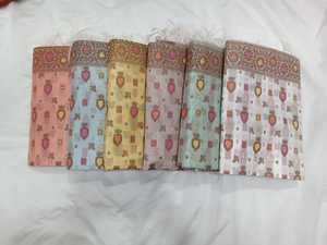 Sarees en soie de brocart tissées à la main sur mesure couleurs assorties extensibles pour les créateurs de mode et les magasins de saree - Product Image 2