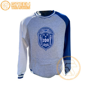 Sweat-shirt d'hiver personnalisé brodé Zeta Phi Beta pour femmes, vêtements de sororité en molleton de coton respirant 340g, coupe classique, vente en gros - Product Image 6